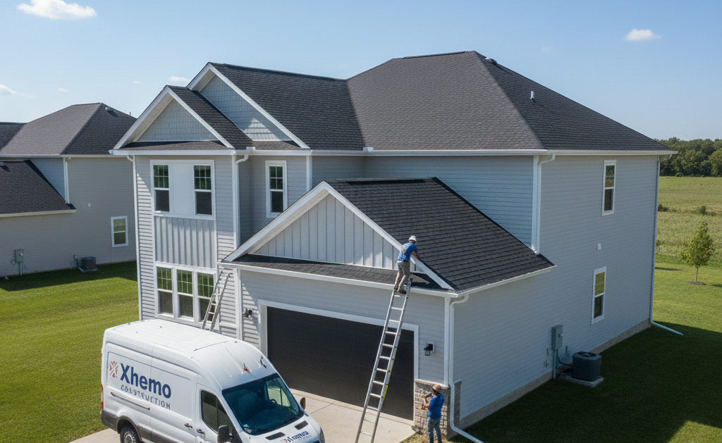 Seamless gutter installation