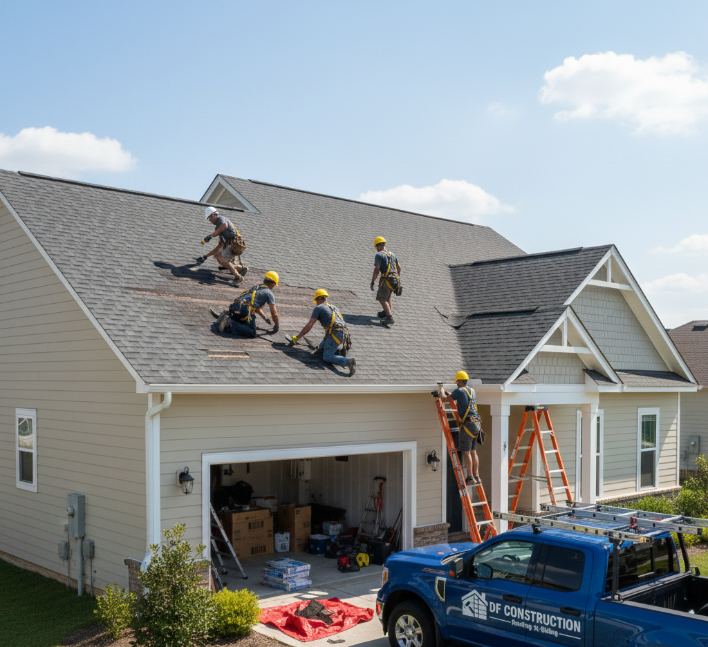 Roof repair service